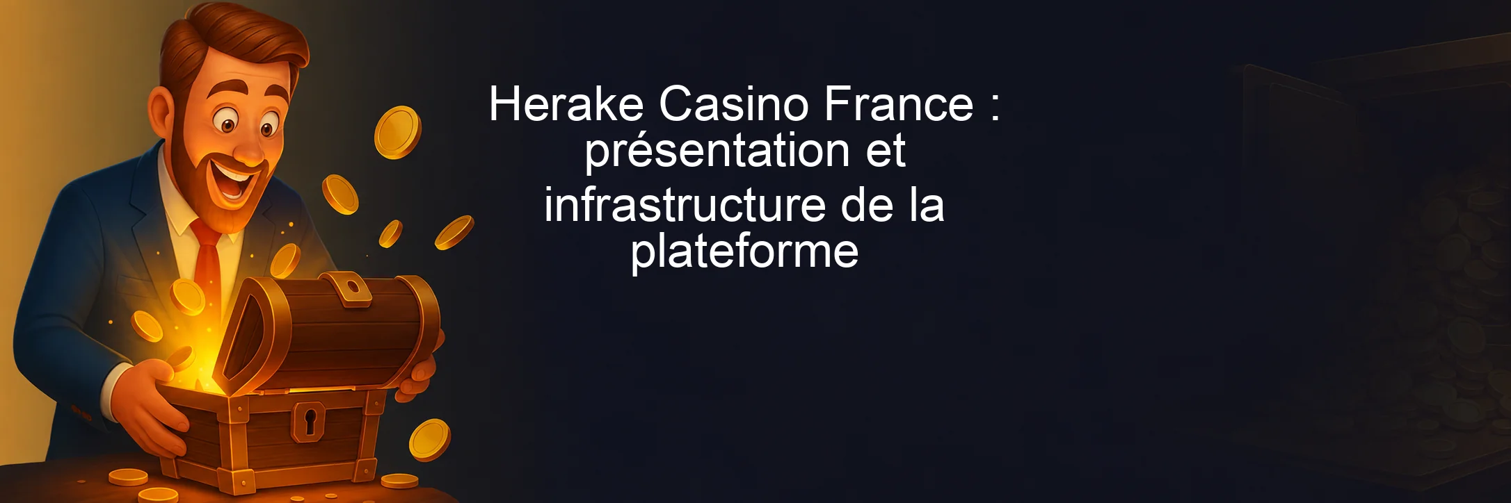 Herake Casino France : présentation et infrastructure de la plateforme