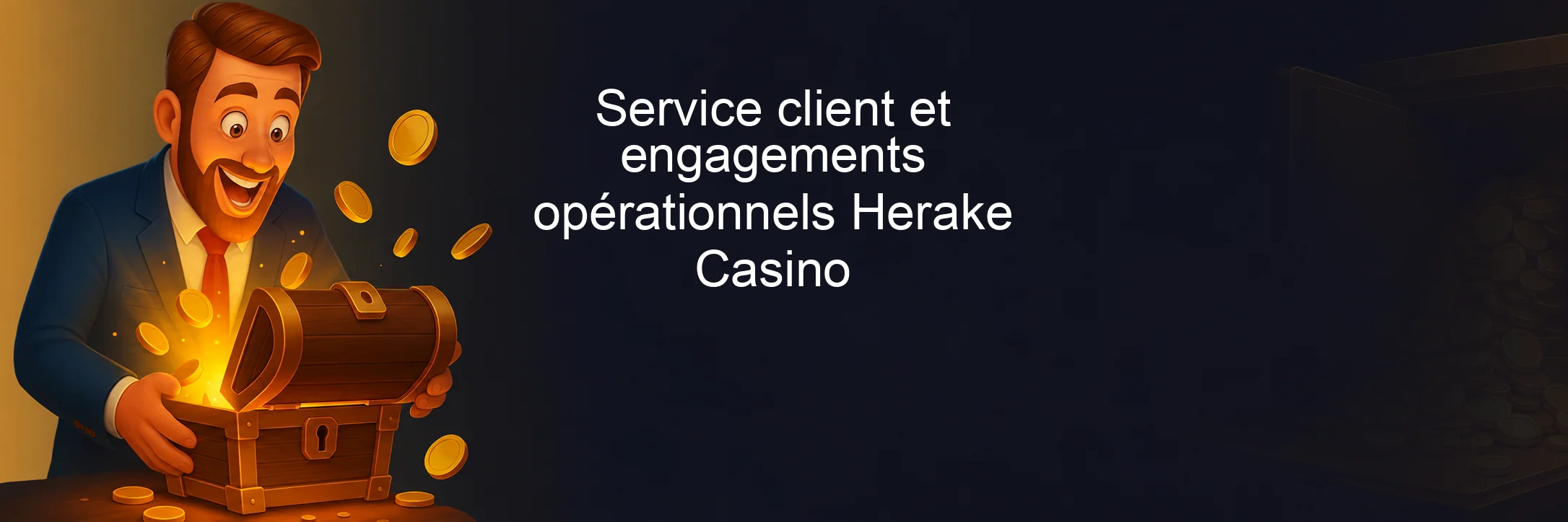 Service client et engagements opérationnels Herake Casino